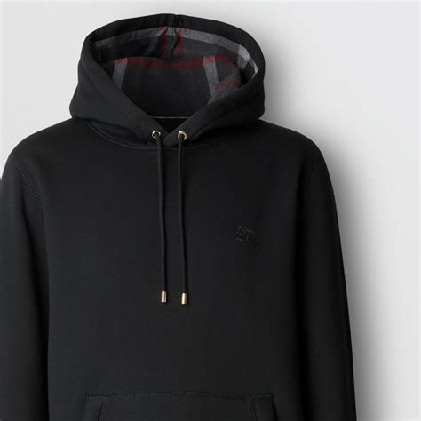 burberry esker hoodie|EKD Cotton Blend Hoodie in Black .